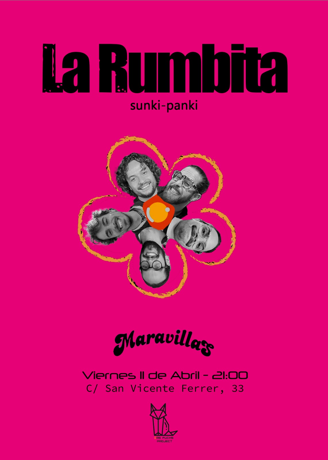 Fotografía promocional de La Rumbita vuelve a Maravillas
