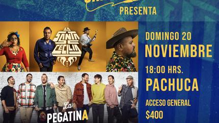 La Pegatina + La Santa Cecilia concert in Pachuca