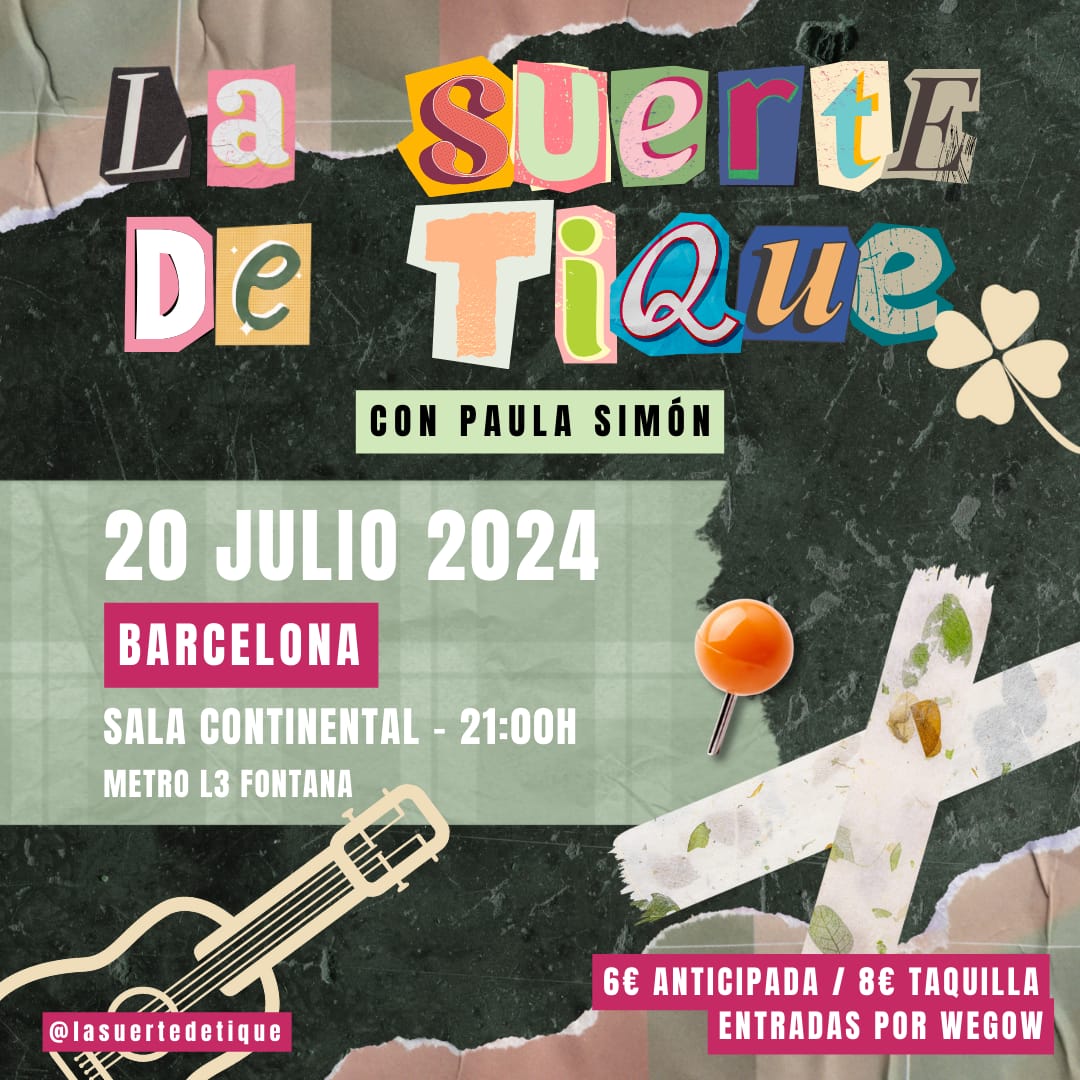 Fotografía promocional de La Suerte de Tique