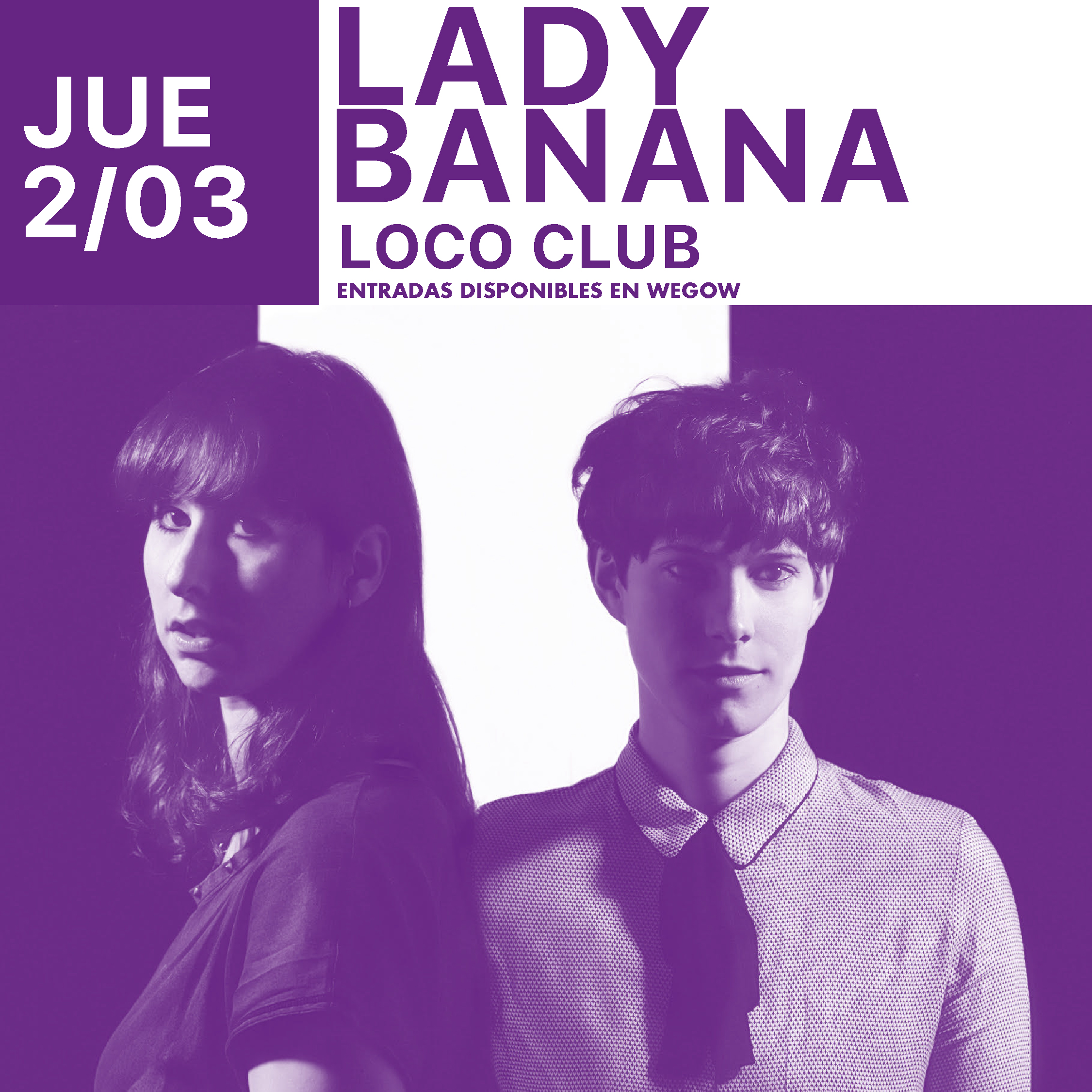 Fotografía promocional de Lady Banana + Native Nomads en Valencia