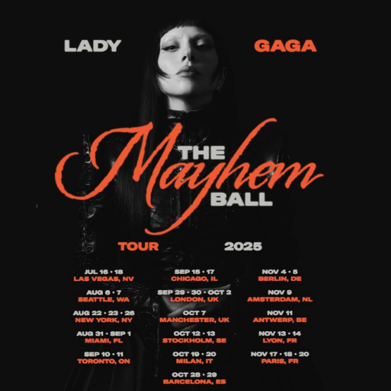 Promofoto von Concierto de Lady Gaga en Amsterdam.