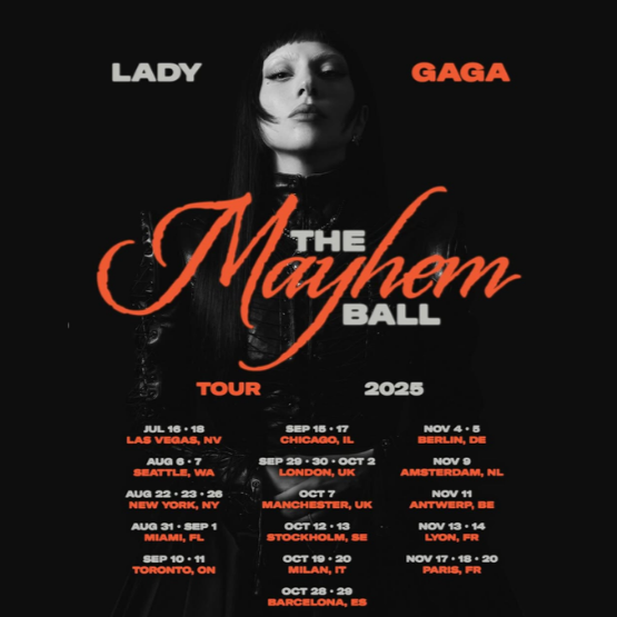 Promofoto von Lady Gaga concert.