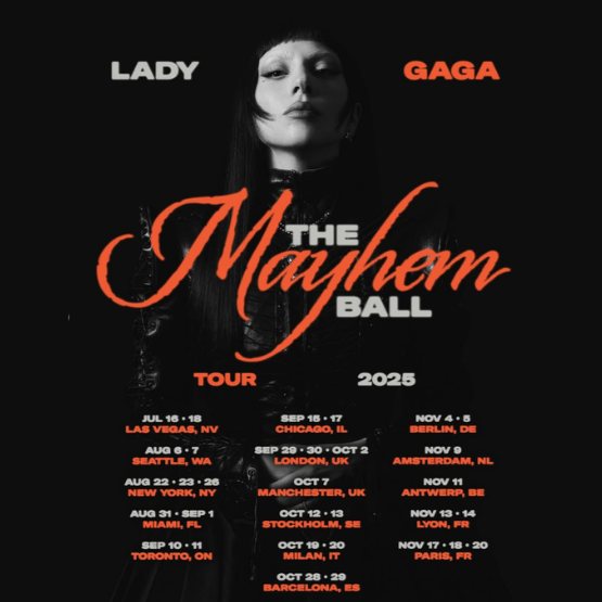 Fotografía promocional de Concierto de Lady Gaga en París