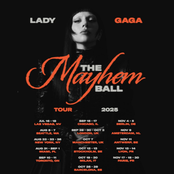 Fotografía promocional de Concierto de Lady Gaga en Décines-Charpieu