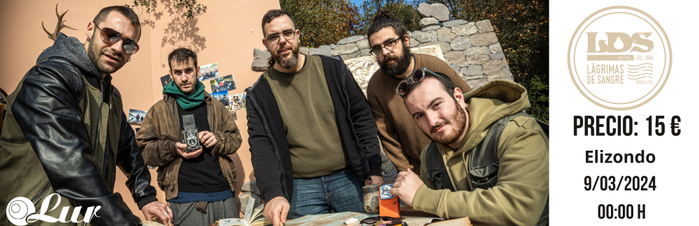 Fotografía promocional de LÁGRIMAS DE SANGRE LDS