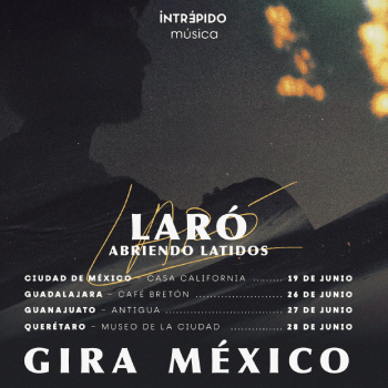 Promotional photograph of Laró + Verdor + Cafe amargo + PAGO en GUANAJUATO.