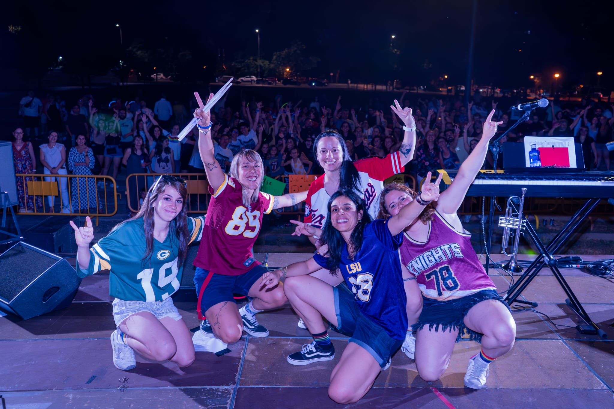 Fotografía promocional de Las Peletes + Tarantinisimos en Maravillas Club