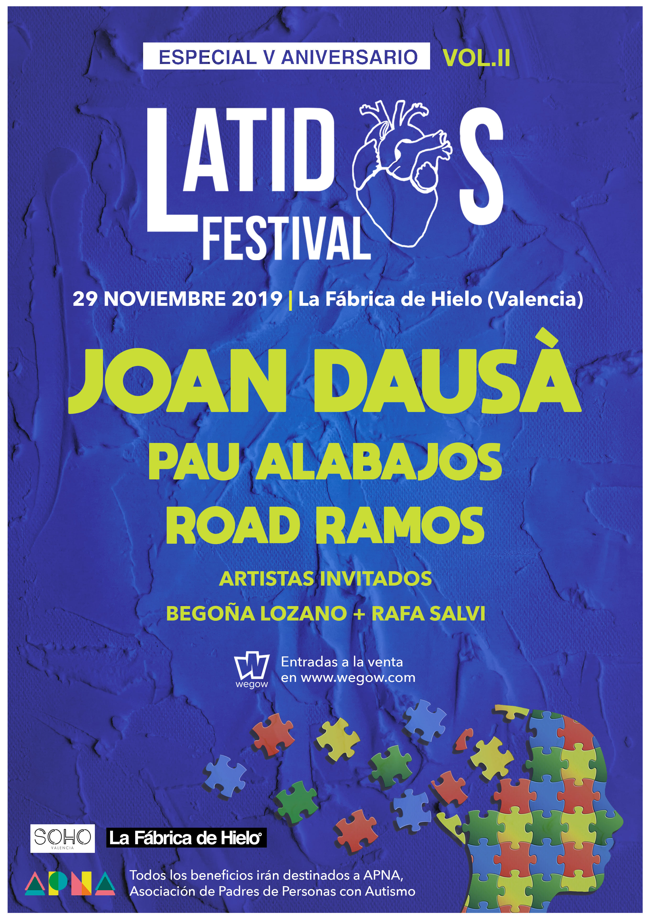 Fotografía promocional de Latidos Festival - Especial V aniversario VOL.II