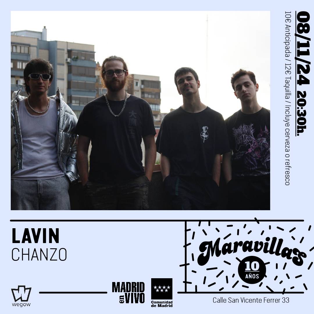Fotografía promocional de Lavin + Chanzo en Maravillas Club