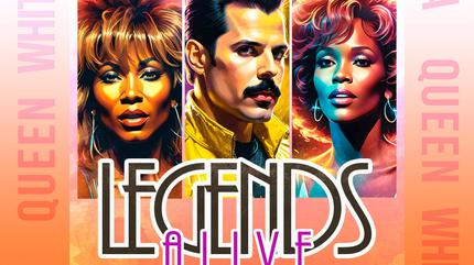 Legends Alive - Queen, Tina Turner Y Whitney Houston