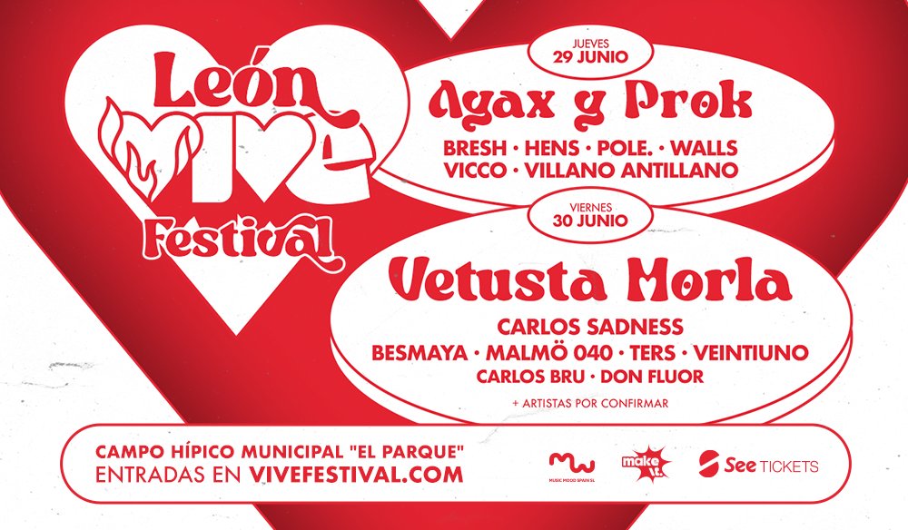 Fotografía promocional de León Vive Festival 2023