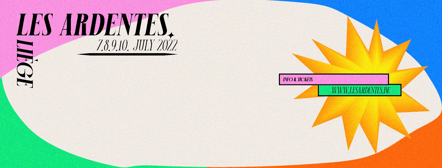 Promotional photograph of Les Ardentes 2022.