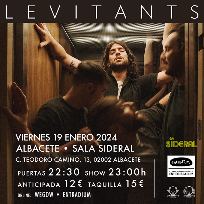 Fotografía promocional de levitants en ALBACETE (Sideral)
