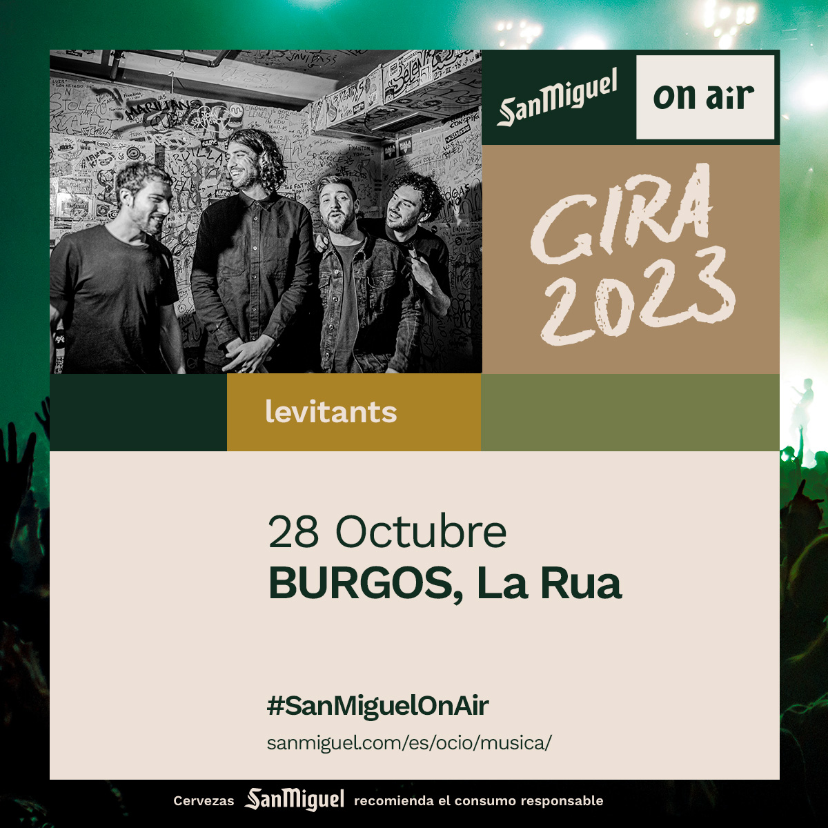 Fotografía promocional de levitants en BURGOS (La Rua)