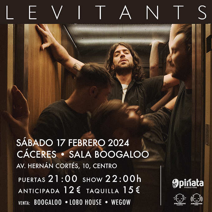 Fotografía promocional de levitants en CÁCERES (Boogaloo)