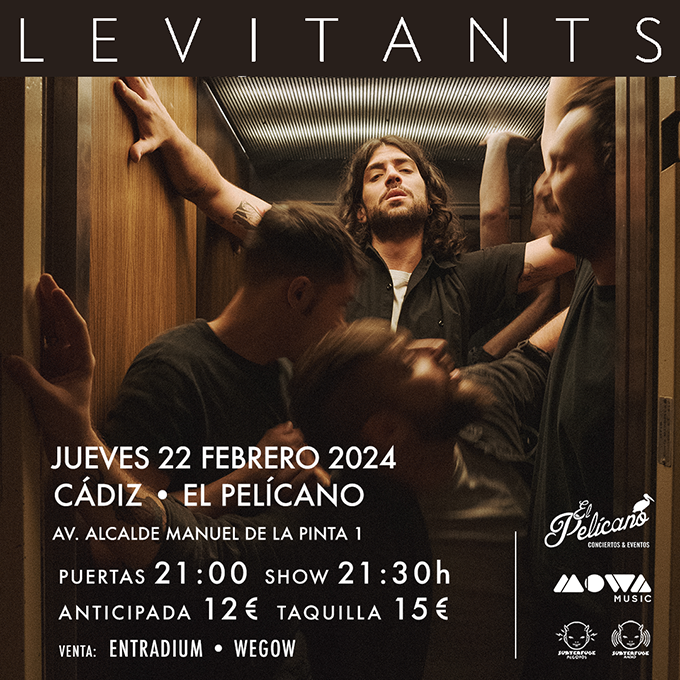 Fotografía promocional de levitants en CADIZ (Pelícano)