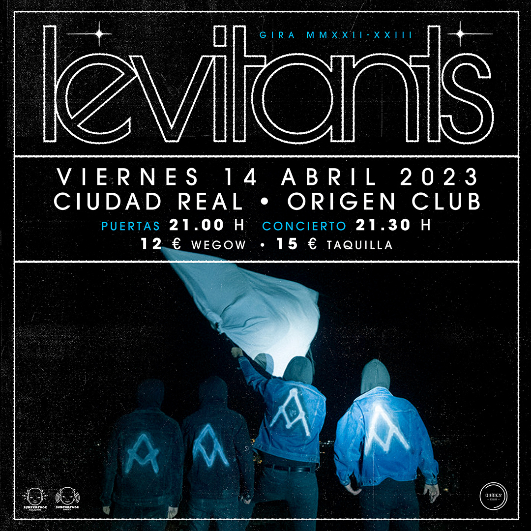 Fotografía promocional de LEVITANTS EN CIUDAD REAL