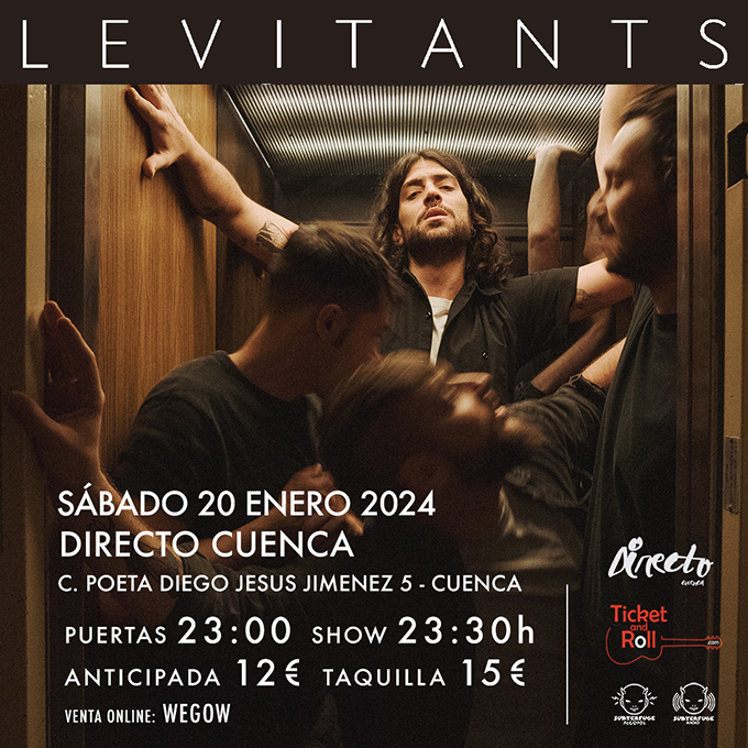 Fotografía promocional de levitants en CUENCA (Directo Cuenca)