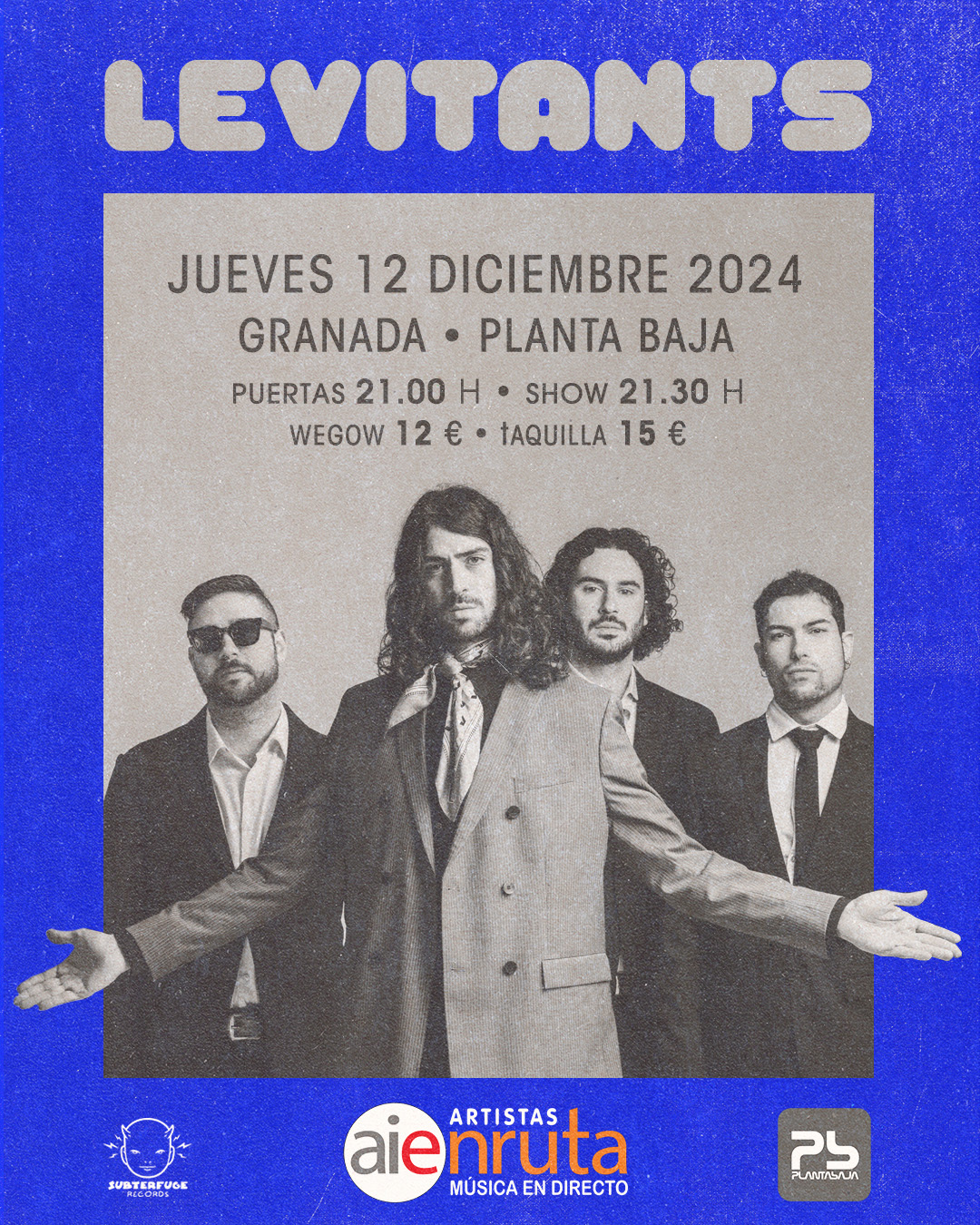 Fotografía promocional de LEVITANTS EN GRANADA (Planta Baja)
