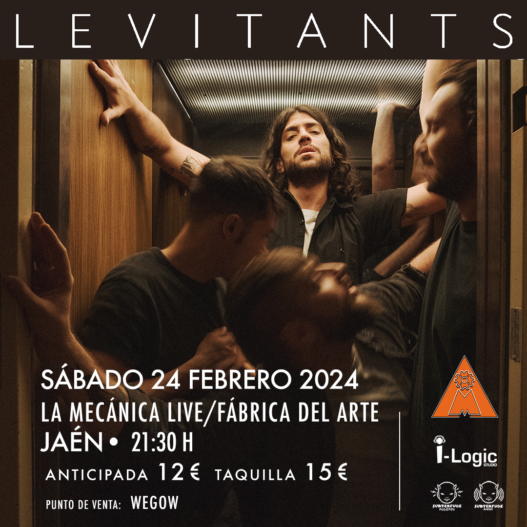 Fotografía promocional de LEVITANTS EN JAEN (La Mecánica/ Fábrica del Arte)