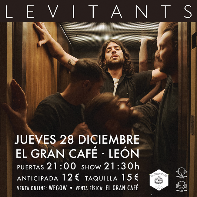 Fotografía promocional de levitants en LEON ( Gran Café)