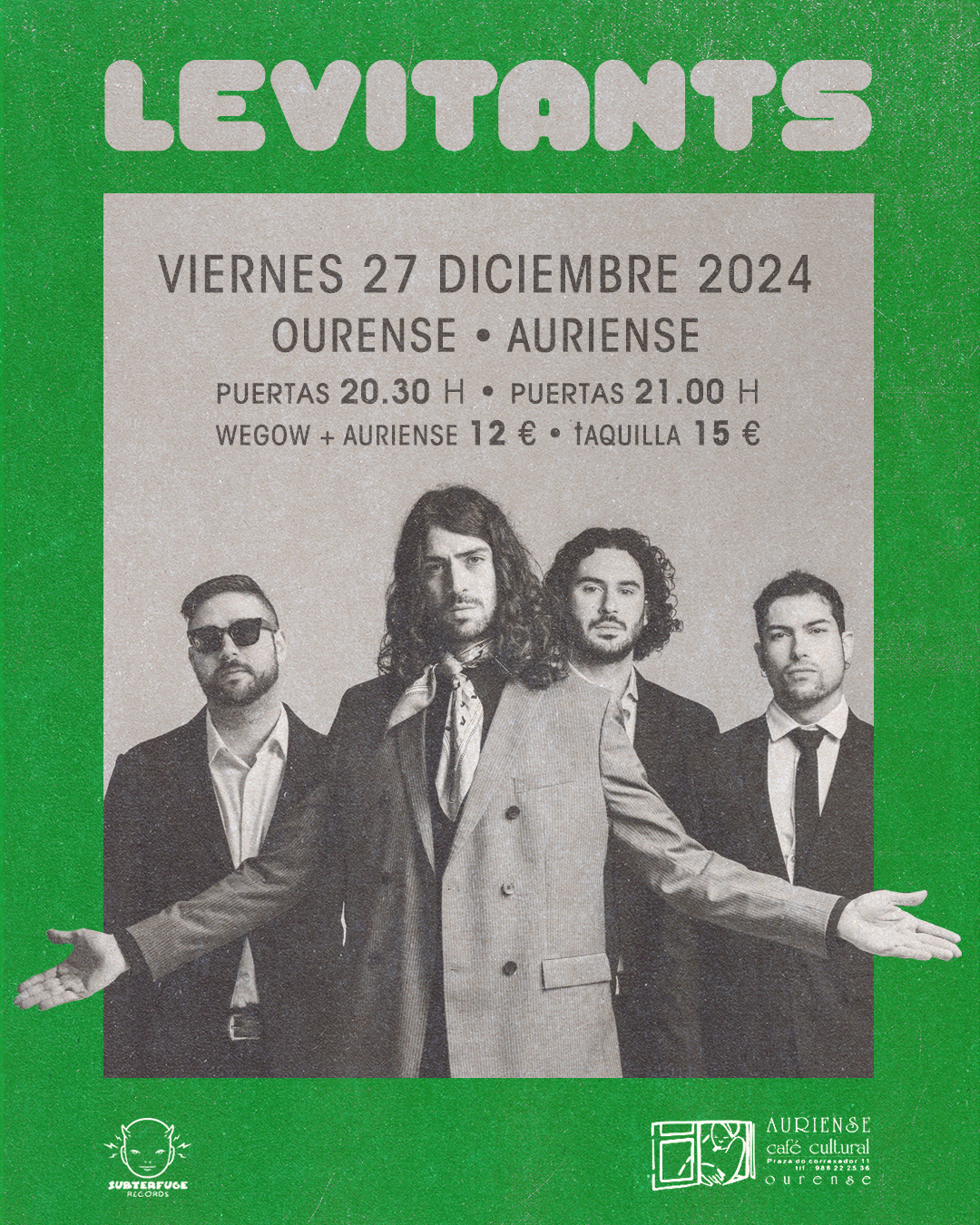 Fotografía promocional de LEVITANTS EN ORENSE (Auriense)