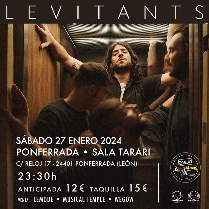 Fotografía promocional de levitants en PONFERRADA (Tararí)