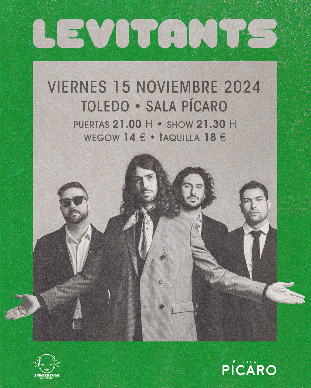 Fotografía promocional de LEVITANTS EN TOLEDO(Pícaro)