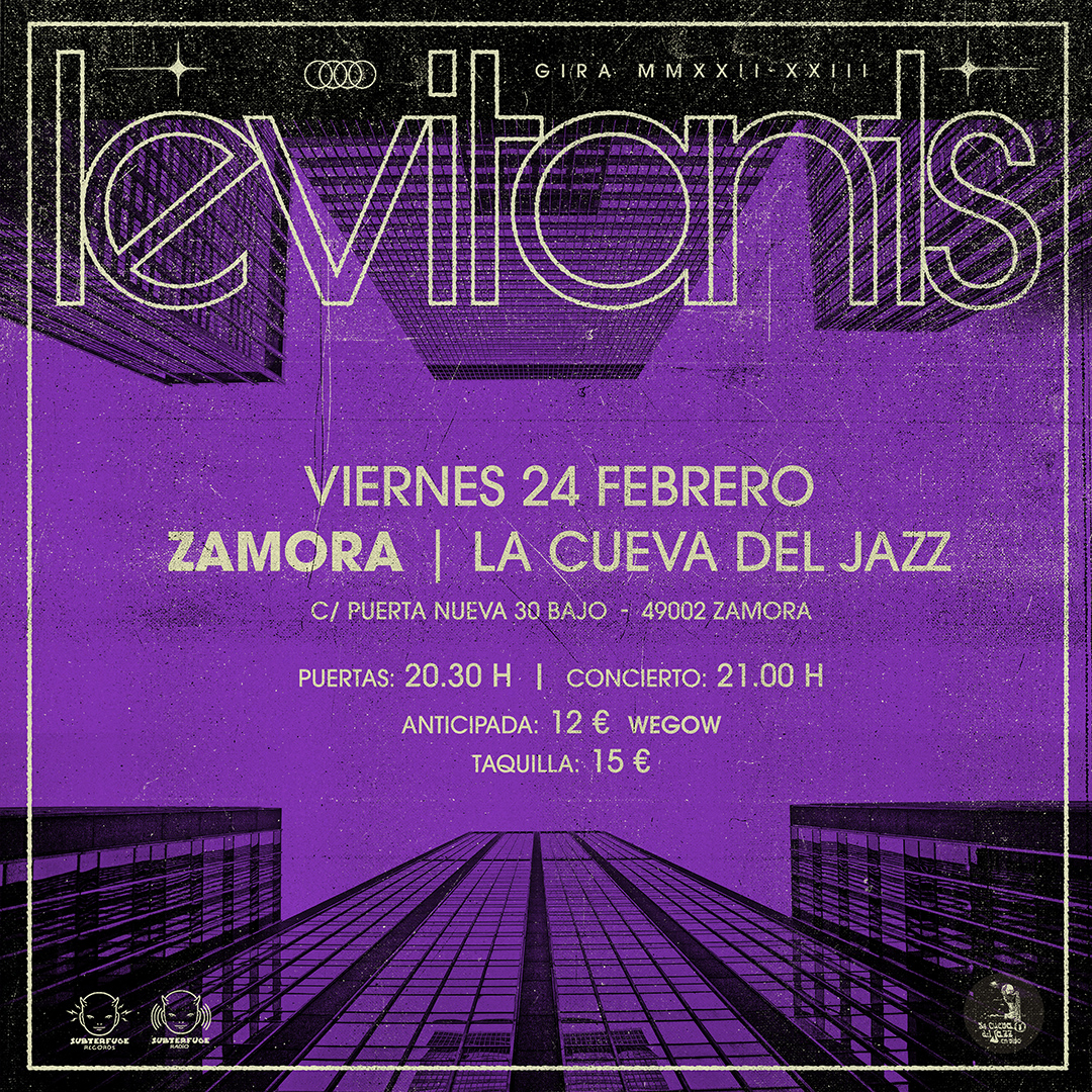 Fotografía promocional de LEVITANTS EN ZAMORA