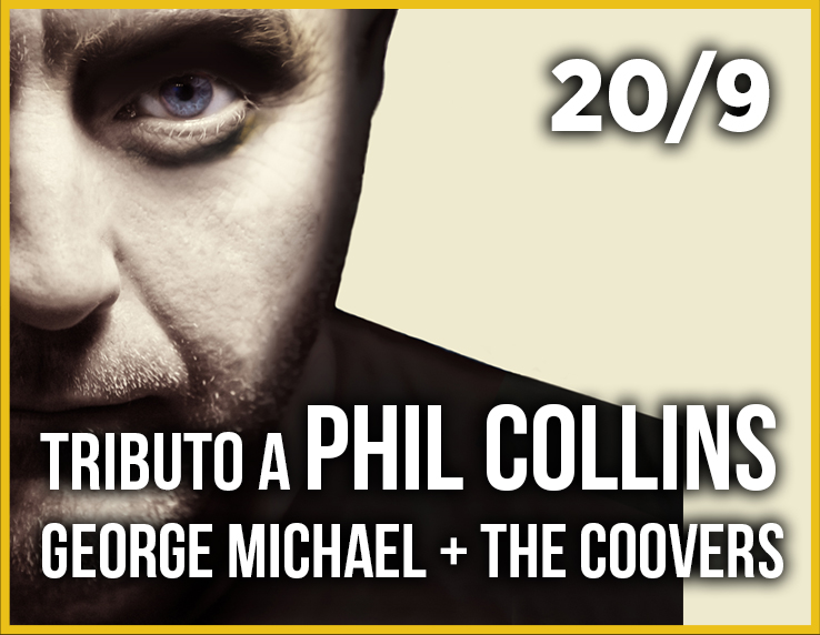 Fotografía promocional de Leyendas del Pop II : Tributo a Phil Collins & George Michael & The Coovers band