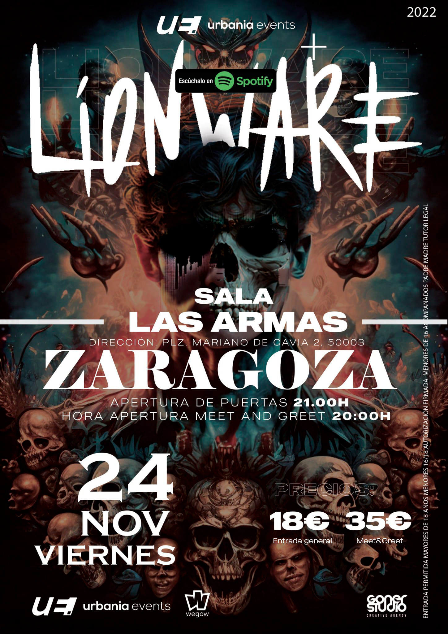 Fotografía promocional de Lionware en Zaragoza