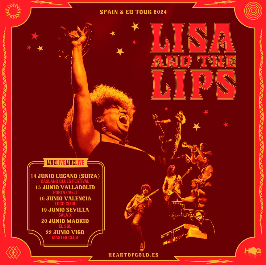 Fotografía promocional de Lisa & The Lips en Madrid | Sala El Sol