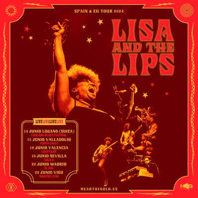 Fotografía promocional de Lisa & The Lips en Vigo | Sala MasterClub