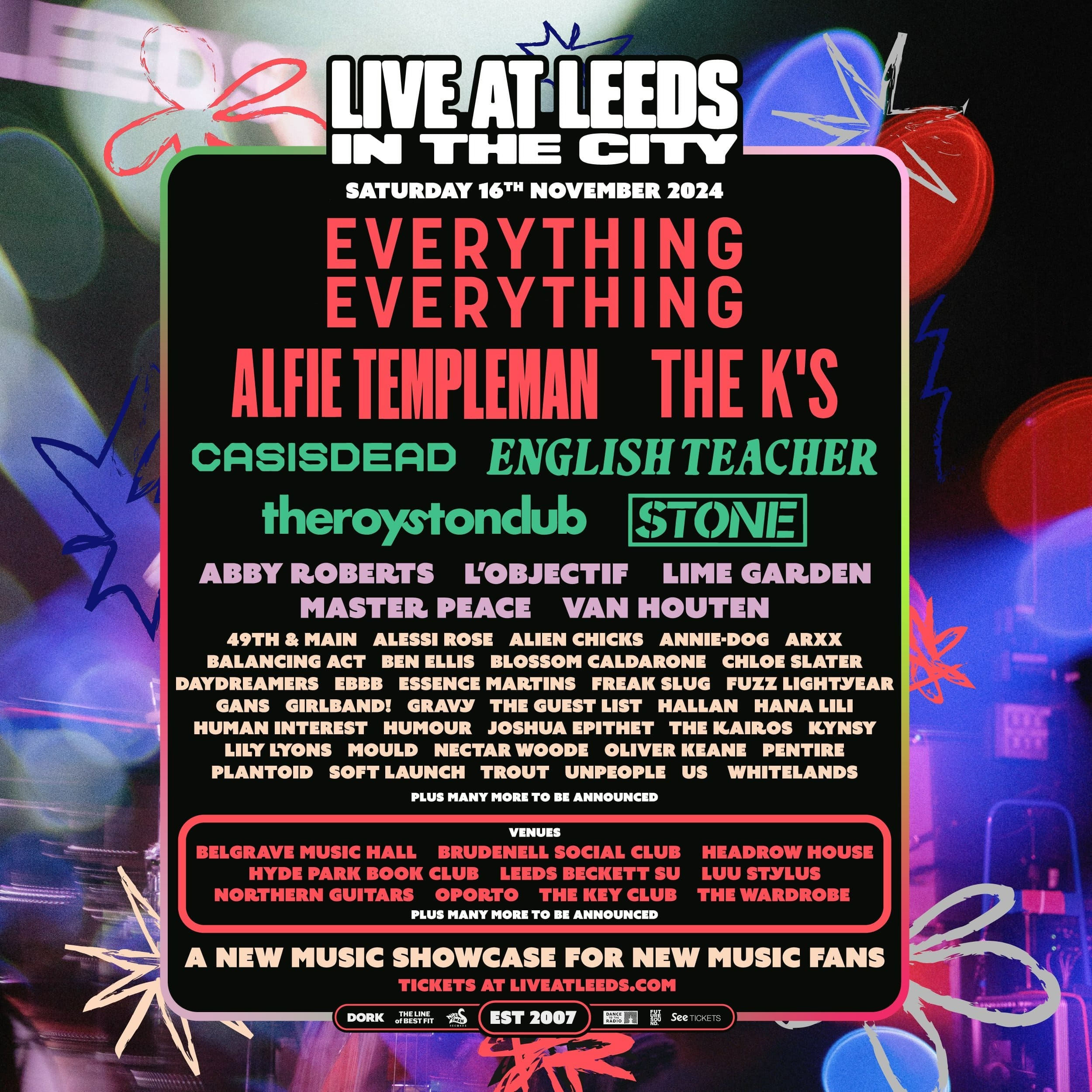 Fotografía promocional de Live at Leeds | In the City 2024