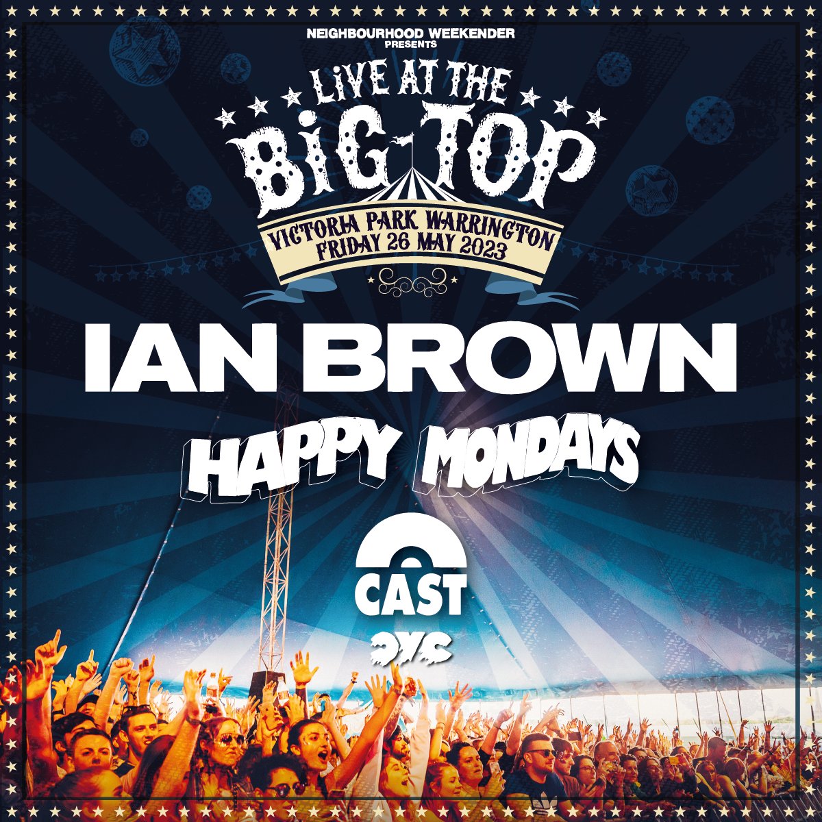 Promofoto von Live at the Big Top.