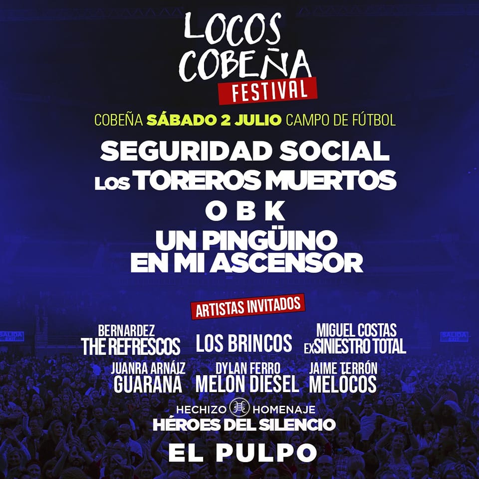 Fotografía promocional de Locos por la Música 2022 Cobeña