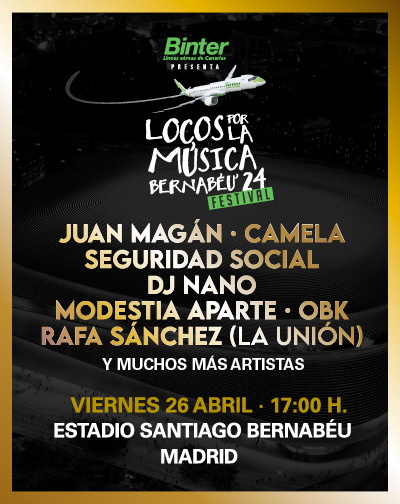 Fotografía promocional de Locos por la Música 2024