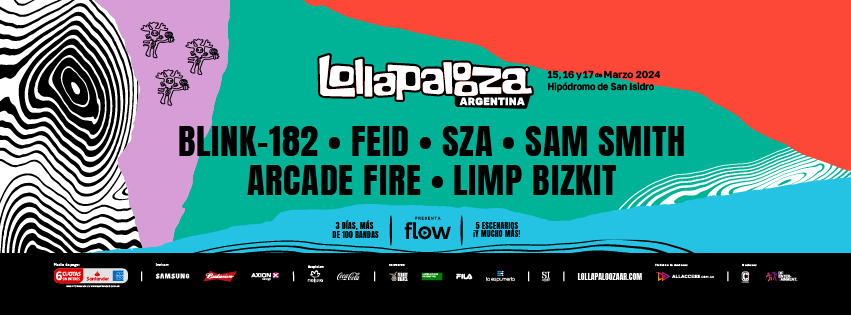 Promofoto von Lollapalooza Argentina 2024.