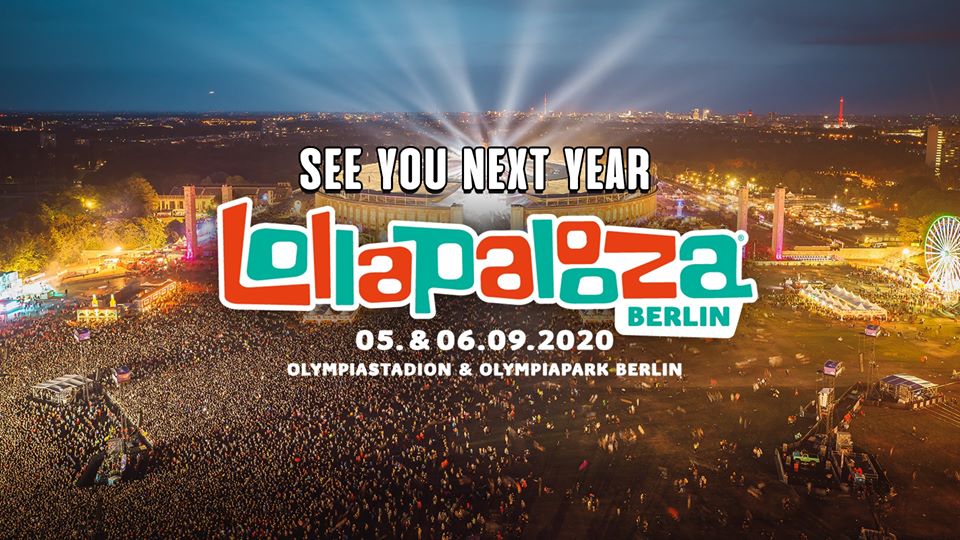 Promofoto von Lollapalooza Berlin 2020.