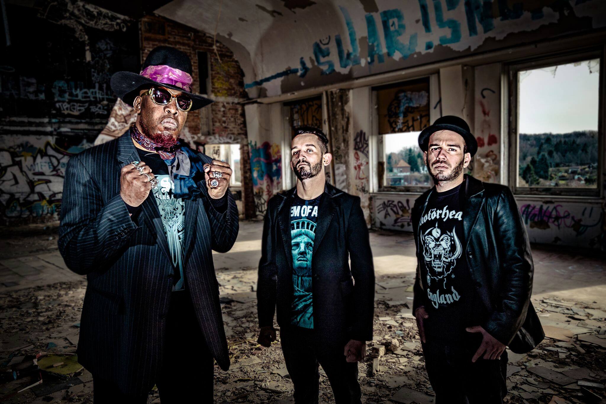 Fotografía promocional de Lord Bishop Rocks en Sabiñánigo