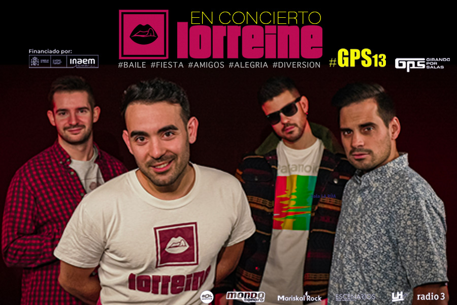Fotografía promocional de GPS13, Lorreine en Burgos
