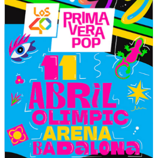 Fotografía promocional de Los 40 Primavera Pop Badalona 2026