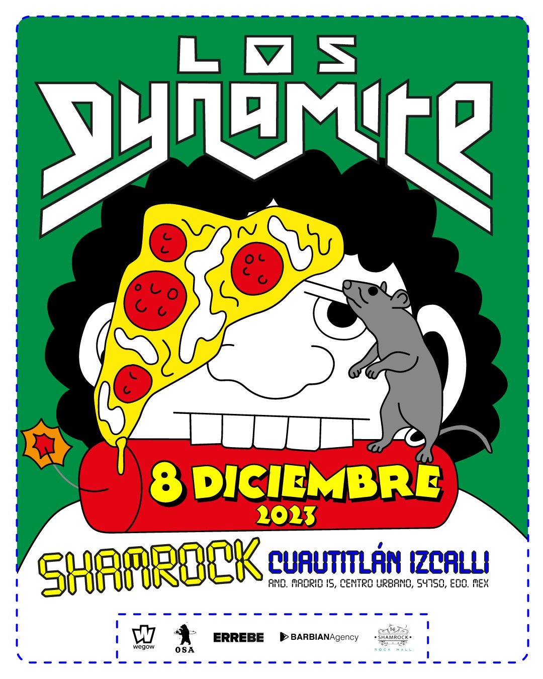 Fotografía promocional de Los Dynamite en Izcalli