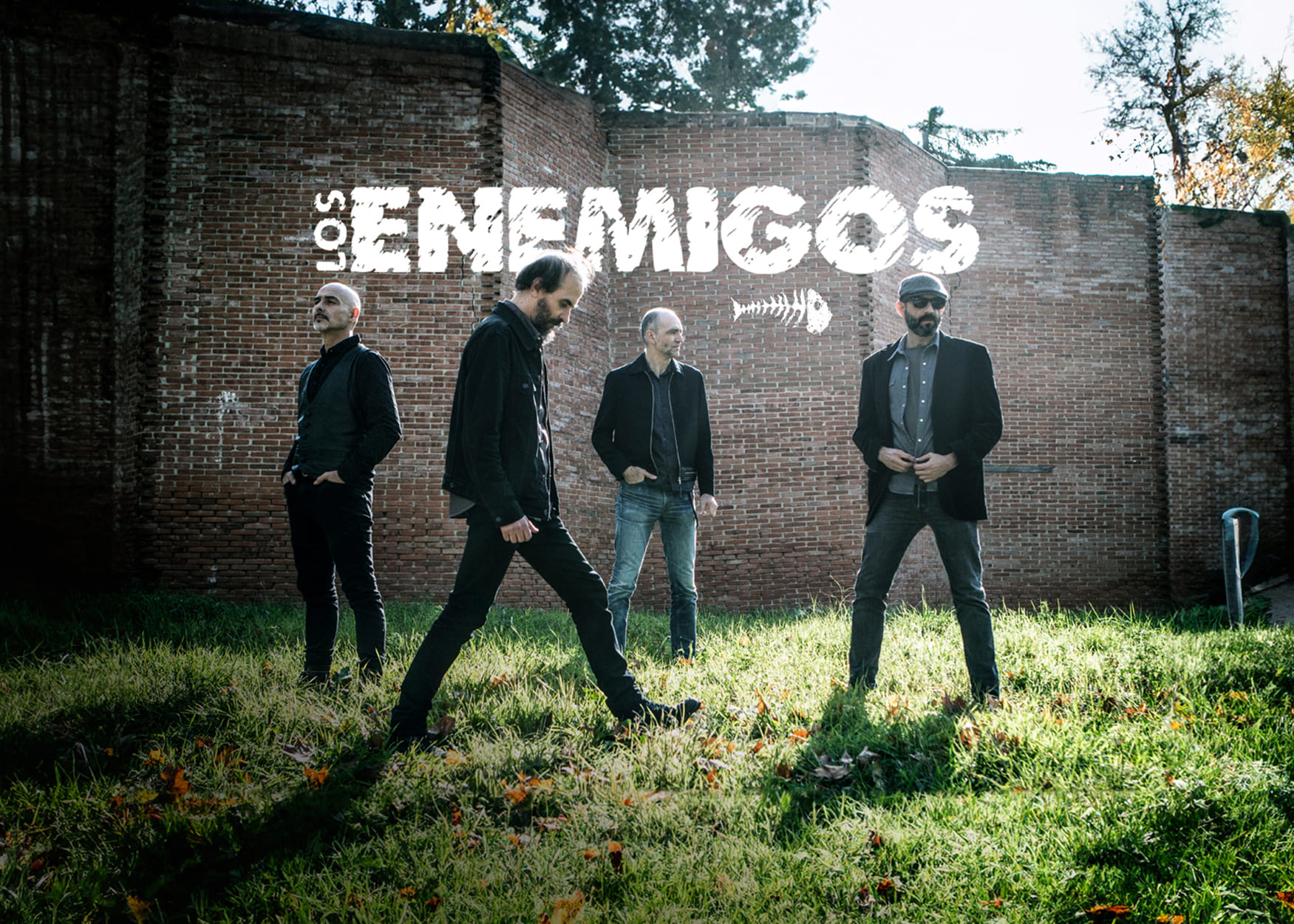 Fotografía promocional de Los Enemigos en Valencia