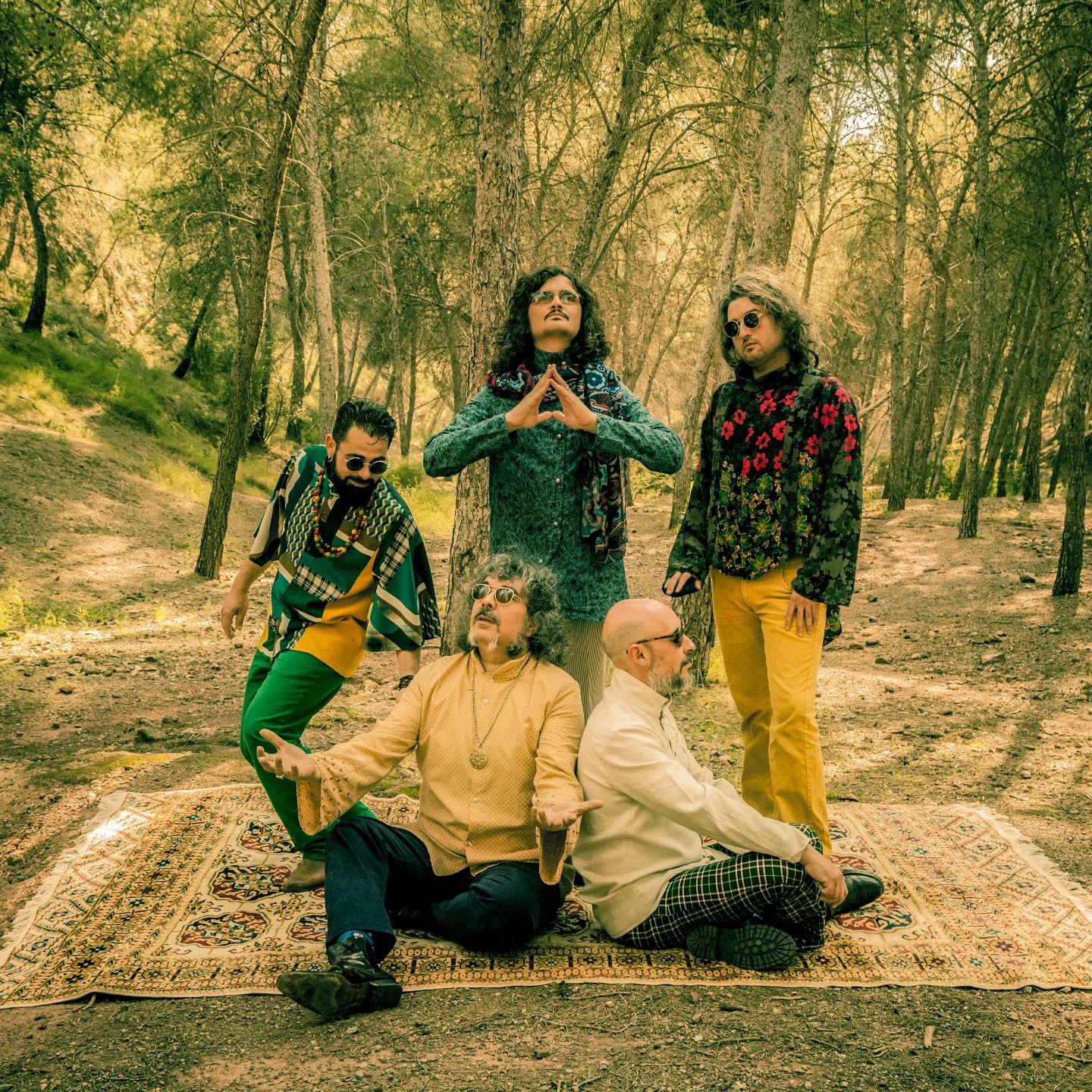 Fotografía promocional de LOS MALINCHES ( Madrid. Funhouse)