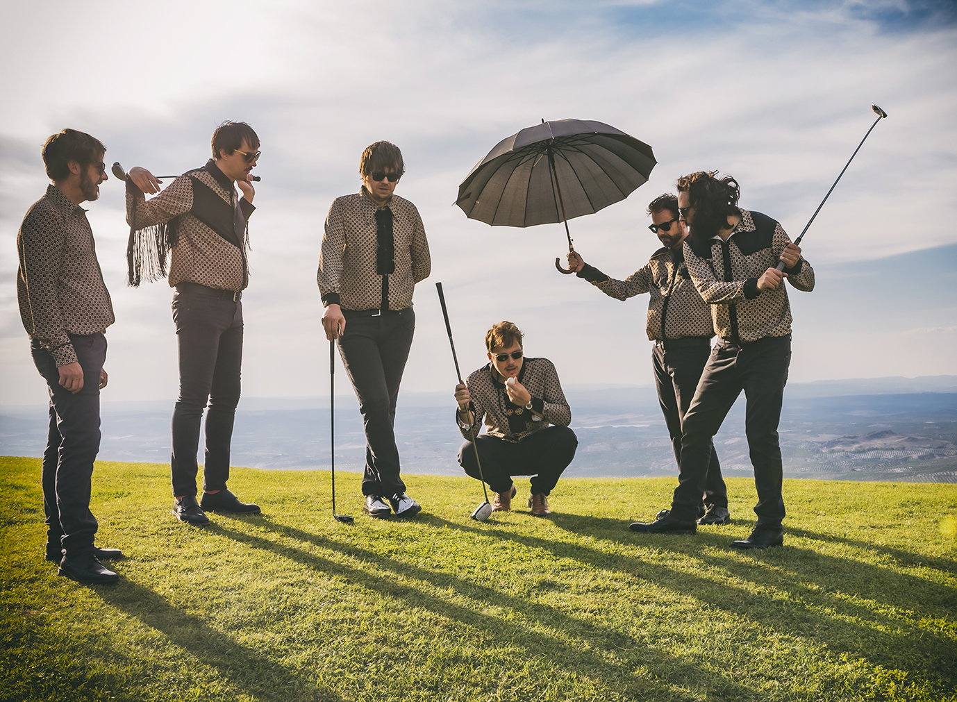 Fotografía promocional de LOS MEJILLONES TIGRE en concierto Córdoba