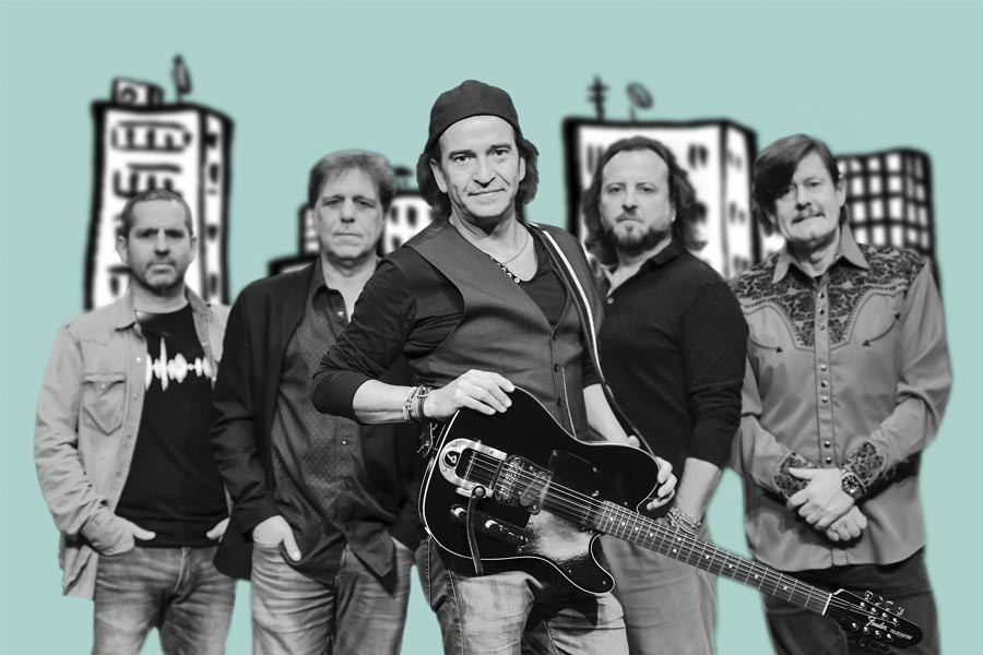 Fotografía promocional de Los Secretos en Burgos