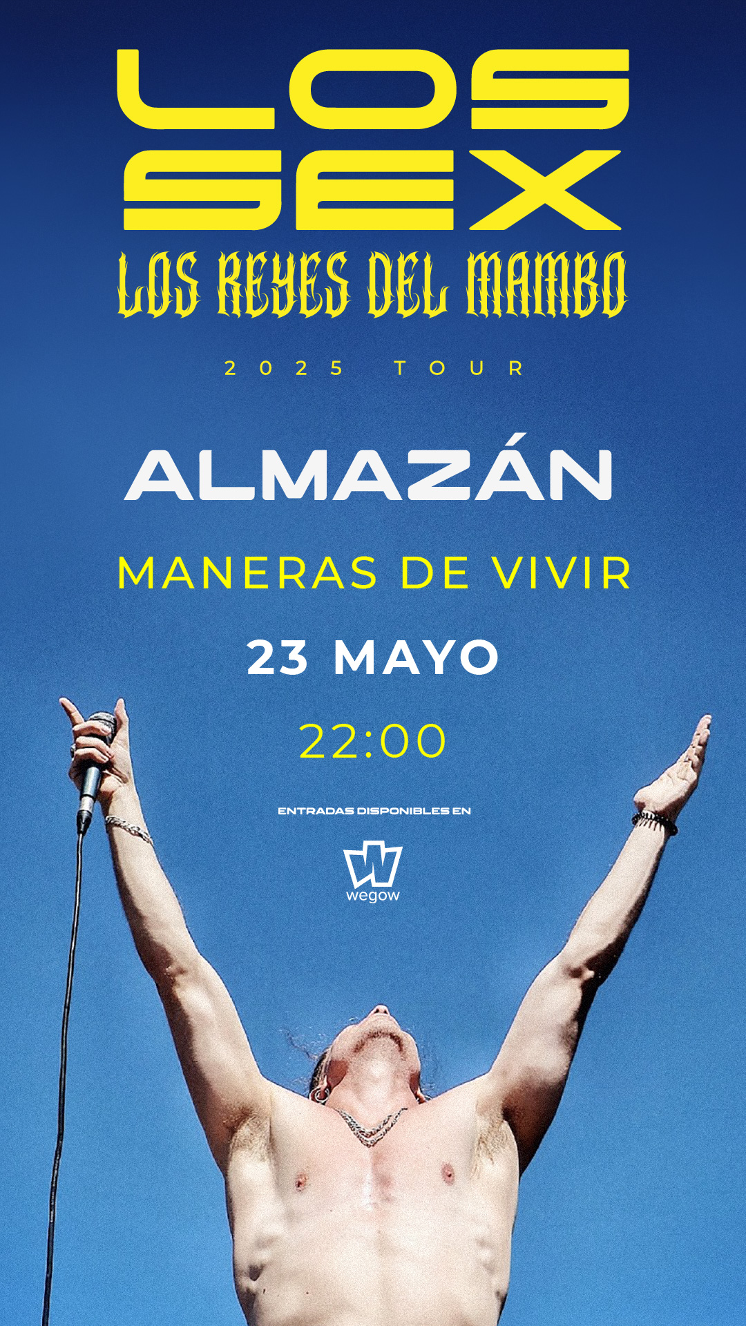 Fotografía promocional de LOS SEX - Maneras de Vivir (Almazán) 23 mayo 2025