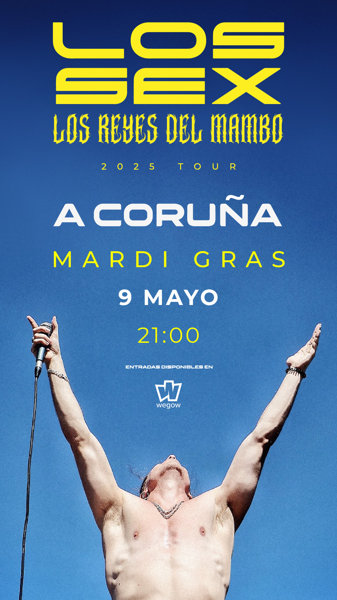 Fotografía promocional de LOS SEX + DEMENZIA SOZIAL - Mardi Gras (A Coruña) 9 mayo 2025