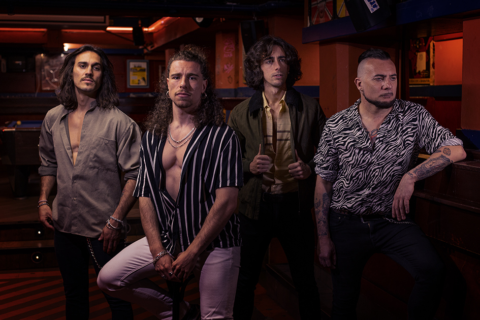 Promotional photograph of LOS SEX + Supergatos - Peter Rock Club (Valencia) 18 mayo 2024.